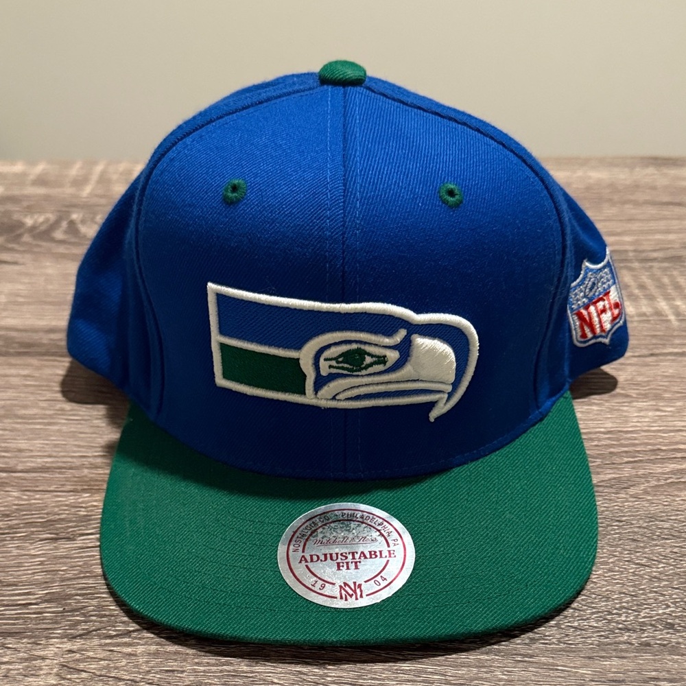 NFL Seattle Seahawks Blue and Green Hat